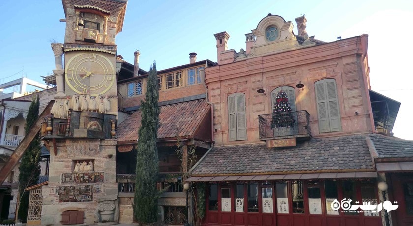  برج ساعت شهر گرجستان کشور تفلیس