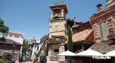  برج ساعت شهر گرجستان کشور تفلیس