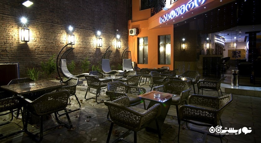 رستوران رستوران و بار هتل کورال بوتیک شهر تفلیس 