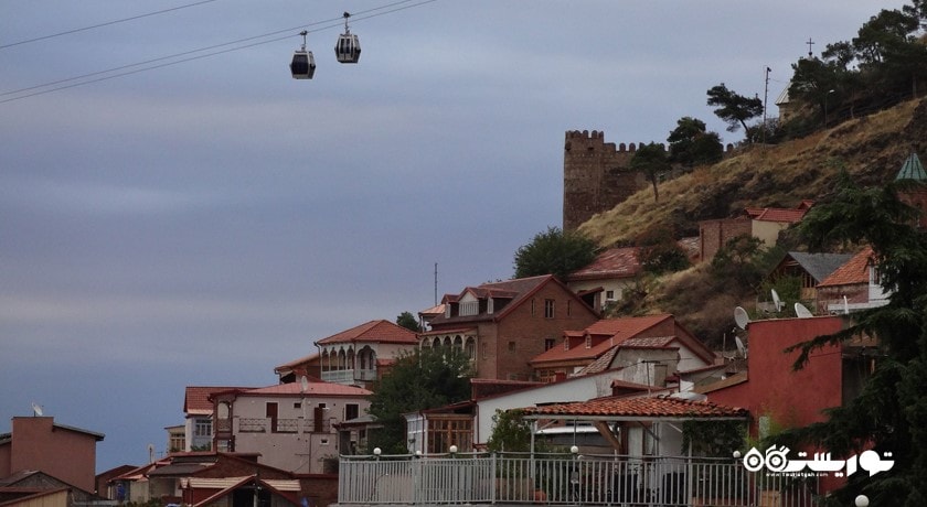 سرگرمی تله کابین تفلیس شهر گرجستان کشور تفلیس