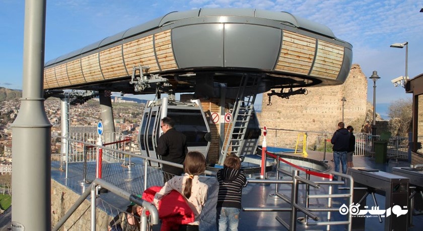 سرگرمی تله کابین تفلیس شهر گرجستان کشور تفلیس