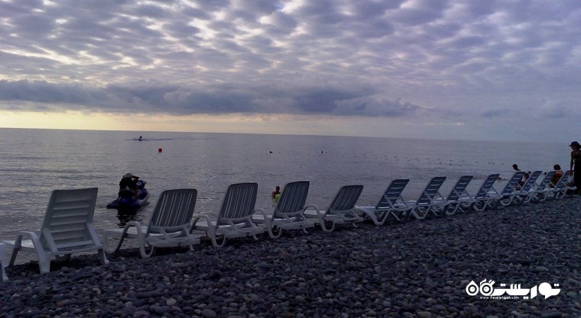 سرگرمی ساحل سارپی شهر گرجستان کشور باتومی