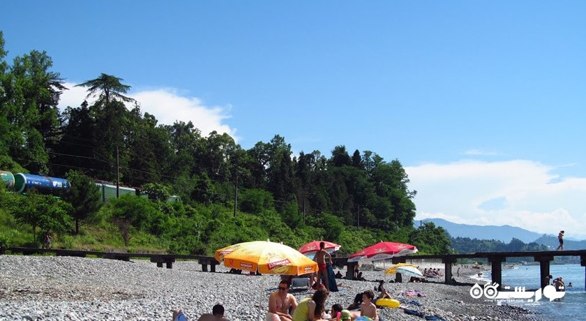 سرگرمی ساحل سوین کونتسکی شهر گرجستان کشور باتومی