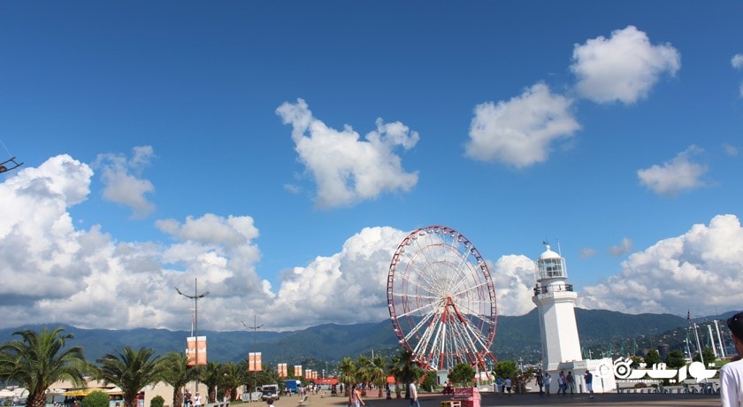 سرگرمی پارک میراکل شهر گرجستان کشور باتومی
