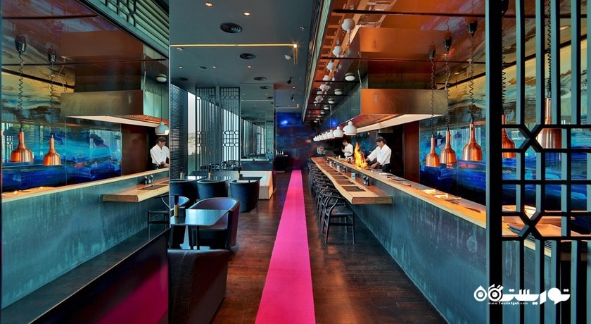 نمای رستوران آسیایی اومامی