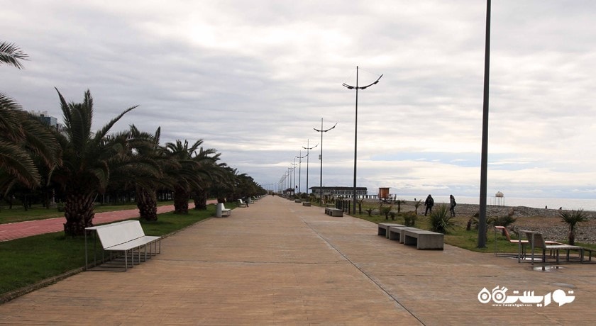 سرگرمی بلوار باتومی (پارک ساحلی) شهر گرجستان کشور باتومی