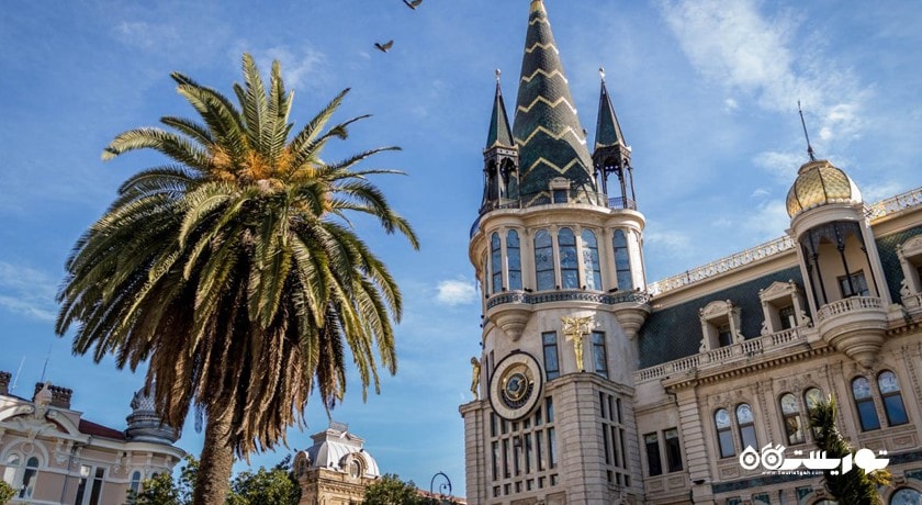  میدان اروپا شهر گرجستان کشور باتومی