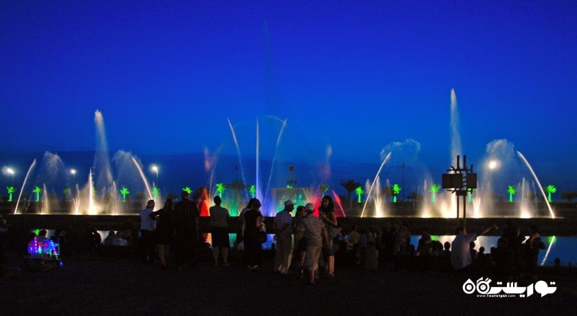  آبنمای رقصان (فواره موزون) شهر گرجستان کشور باتومی