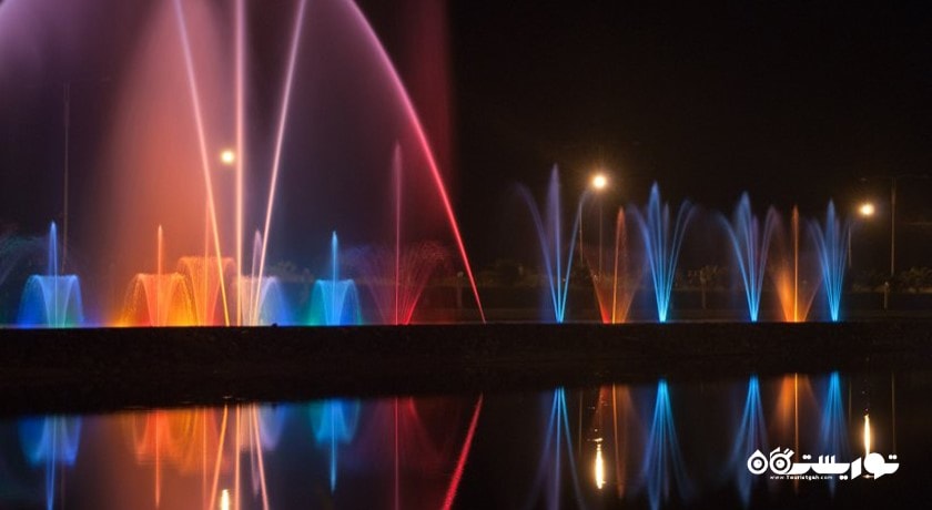  آبنمای رقصان (فواره موزون) شهر گرجستان کشور باتومی