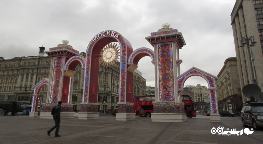 خیابان توارسکایا -  شهر مسکو