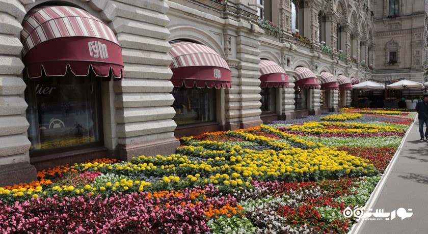 مرکز خرید مرکز خرید گوم (گام) شهر روسیه کشور مسکو