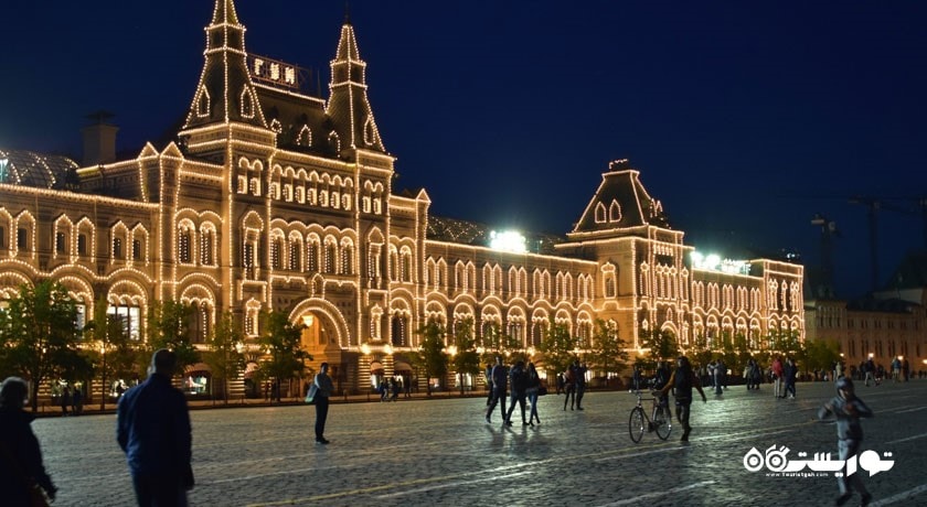 مرکز خرید مرکز خرید گوم (گام) شهر روسیه کشور مسکو