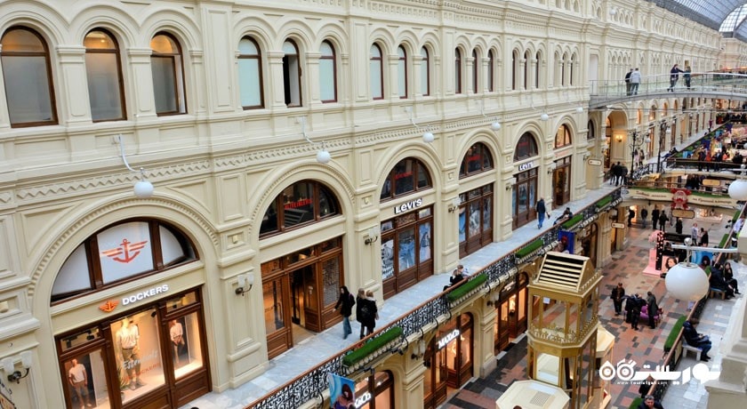 مرکز خرید مرکز خرید گوم (گام) شهر روسیه کشور مسکو