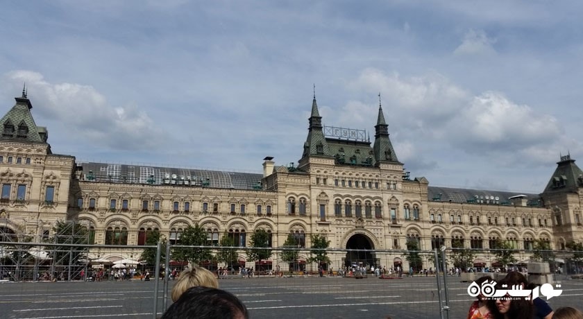 مرکز خرید مرکز خرید گوم (گام) شهر روسیه کشور مسکو