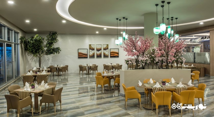 رستوران های هتل دلفین بی ای گرند ریزورت شهر آنتالیا