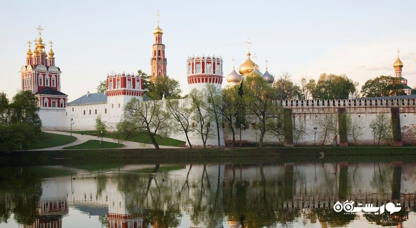  صومعه نووودویچی شهر روسیه کشور مسکو