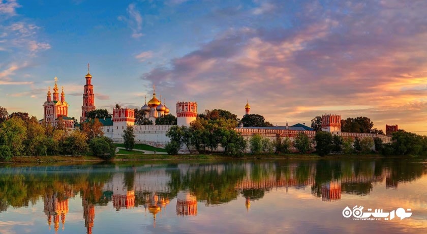  صومعه نووودویچی شهر روسیه کشور مسکو