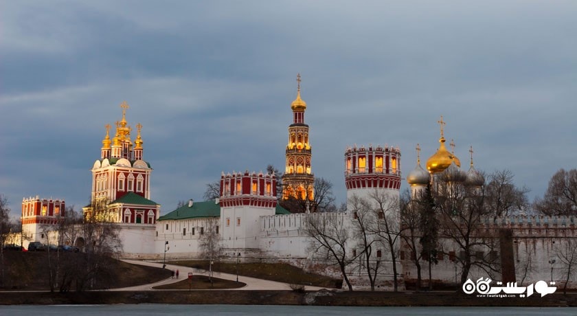  صومعه نووودویچی شهر روسیه کشور مسکو