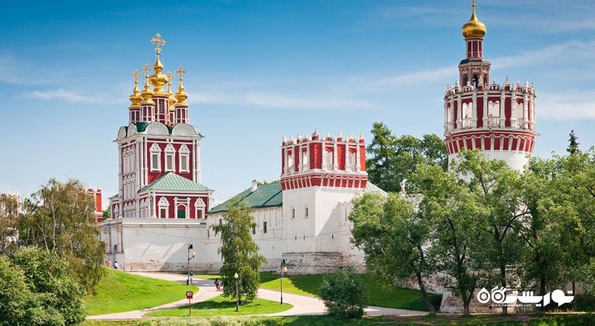  صومعه نووودویچی شهر روسیه کشور مسکو