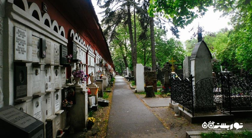  گورستان نووودویچی شهر روسیه کشور مسکو