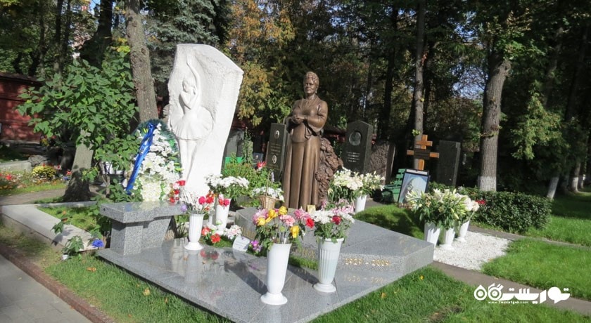  گورستان نووودویچی شهر روسیه کشور مسکو
