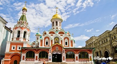  کلیسای جامع کازان یا قازان شهر روسیه کشور مسکو