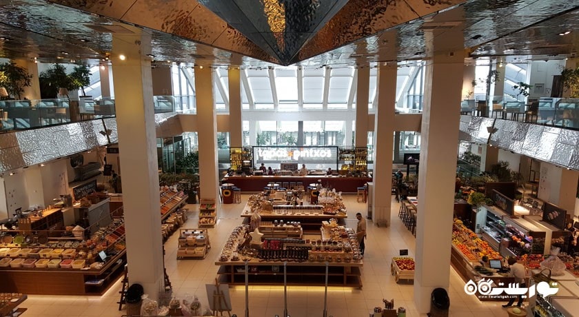 مرکز خرید بازار مرکزی سوتنوی شهر روسیه کشور مسکو