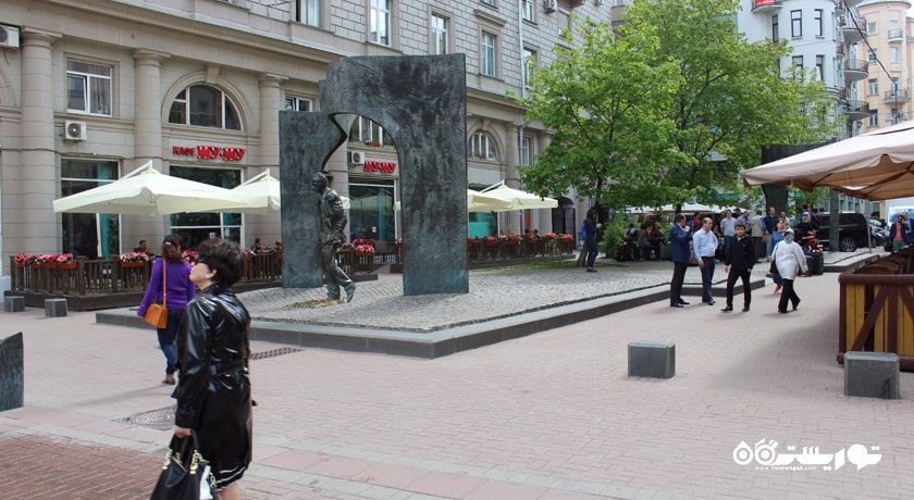  خیابان آربات شهر روسیه کشور مسکو