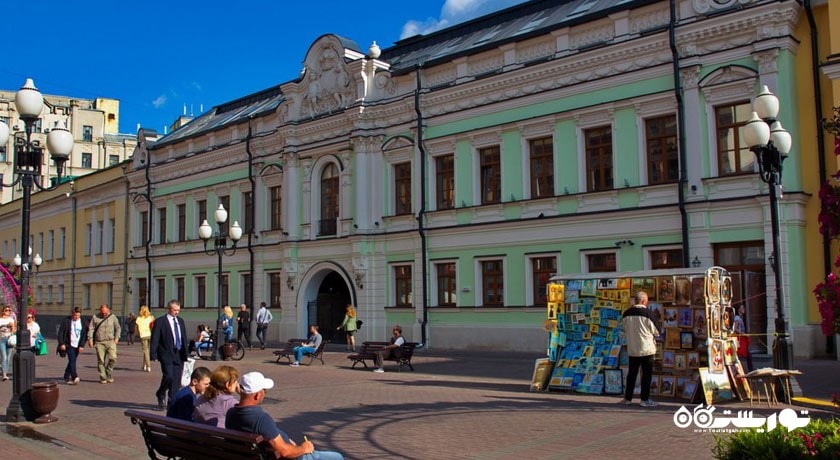  خیابان آربات شهر روسیه کشور مسکو