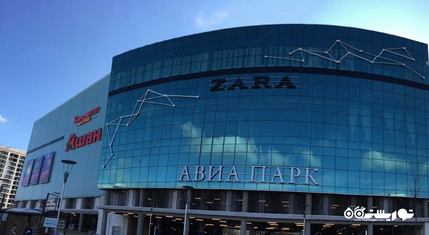 مرکز خرید مرکز خرید آویا پارک شهر روسیه کشور مسکو