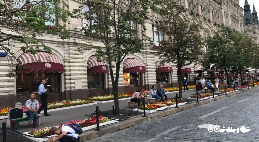  میدان سرخ شهر روسیه کشور مسکو