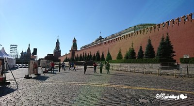  میدان سرخ شهر روسیه کشور مسکو