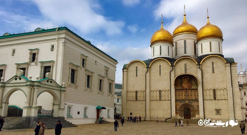  میدان سبرنایا (میدان کلیسای اعظم) شهر روسیه کشور مسکو