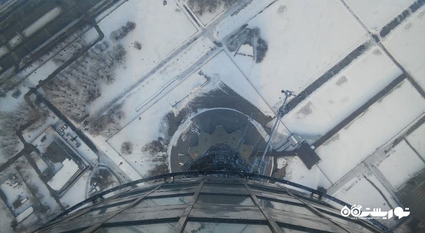  برج اوستانکینو شهر روسیه کشور مسکو