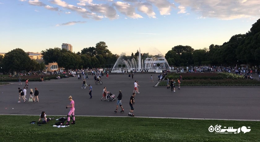 پارک گورکی -  شهر مسکو