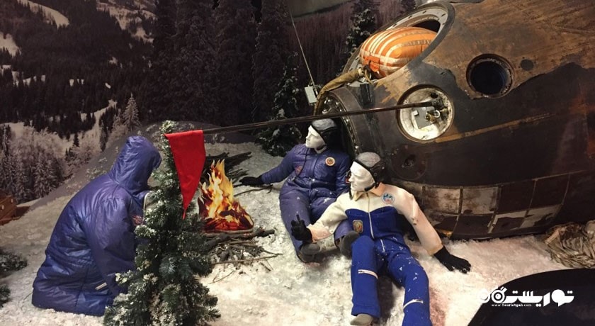  موزه یادبود فضانوردی شهر روسیه کشور مسکو