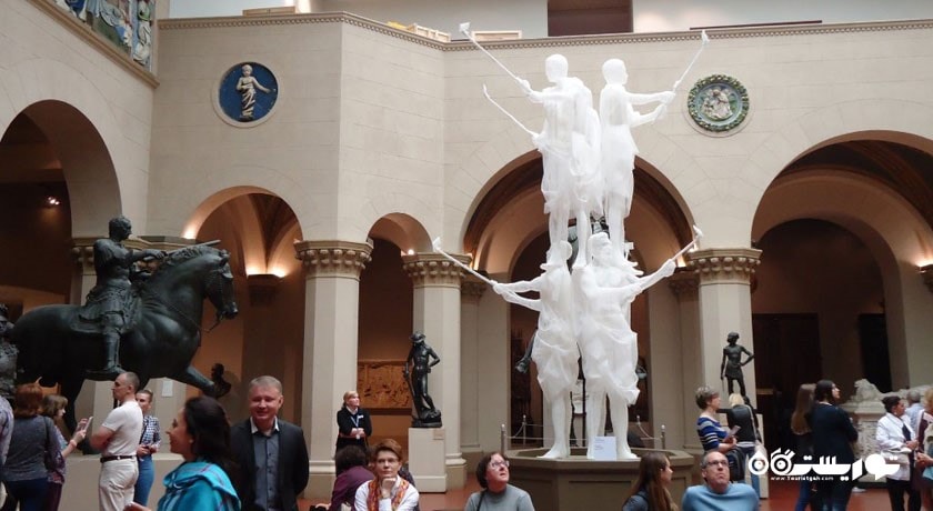  موزه هنرهای زیبای پوشکین شهر روسیه کشور مسکو