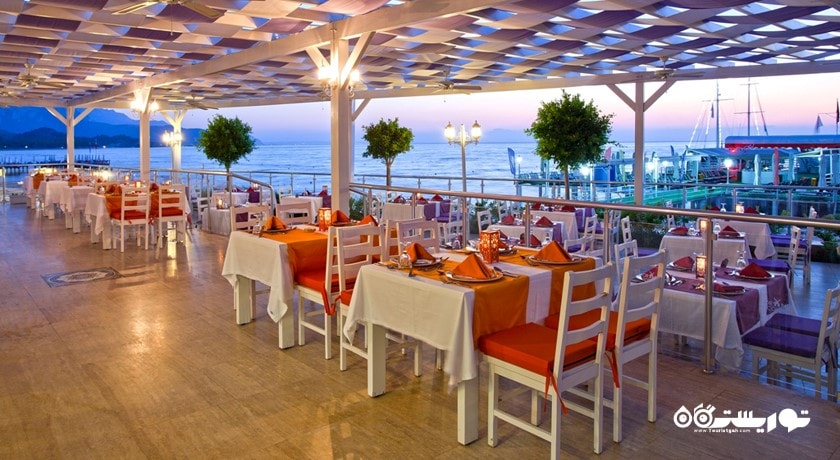 رستوران های هتل اورنج کانتی ریزورت کمر شهر آنتالیا