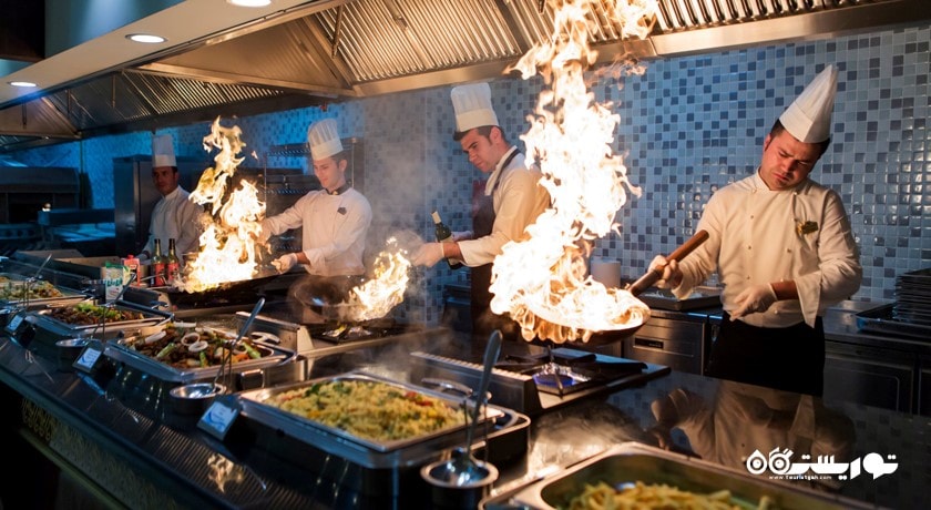 رستوران های هتل کریستال پالاس لاکچری ریزورت اند اسپا شهر آنتالیا