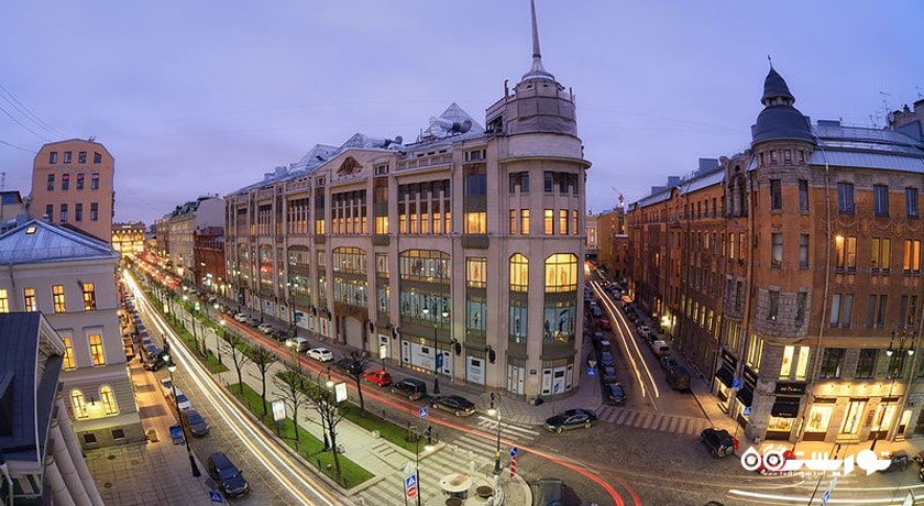 مرکز خرید خانه داد و ستد لنینگراد (دی ال تی) شهر روسیه کشور سن پترزبورگ