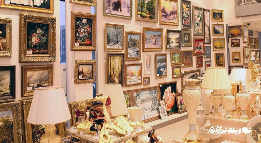 مرکز خرید موسکوفسکی دپارتمان استور شهر روسیه کشور سن پترزبورگ