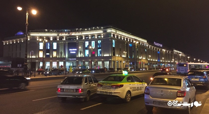 مرکز خرید مرکز خرید گالریا شهر روسیه کشور سن پترزبورگ