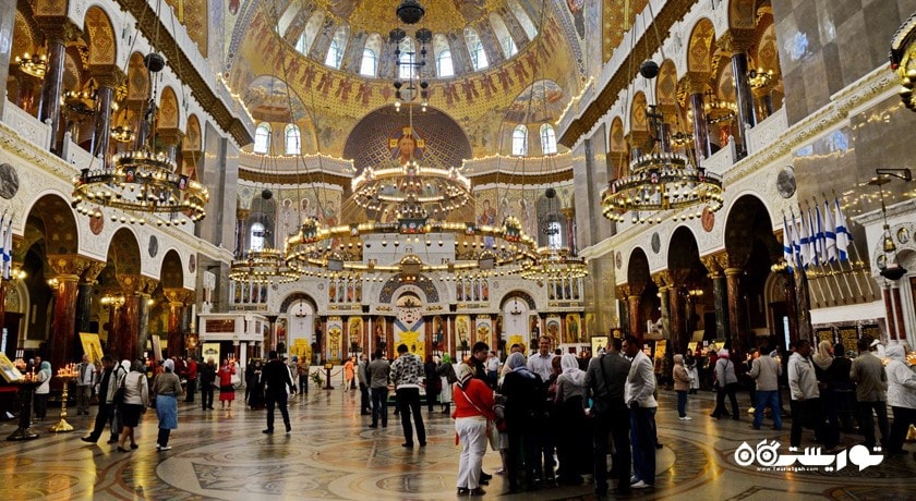  کلیسای جامع نیروی دریایی سنت نیکلاس شهر روسیه کشور سن پترزبورگ