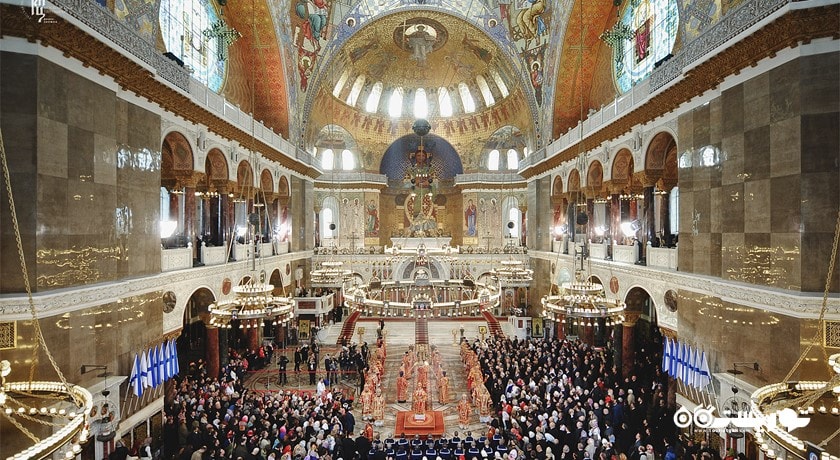  کلیسای جامع نیروی دریایی سنت نیکلاس شهر روسیه کشور سن پترزبورگ