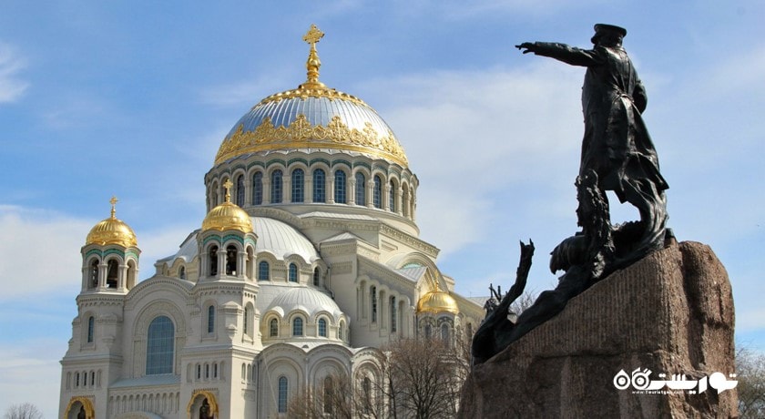  کلیسای جامع نیروی دریایی سنت نیکلاس شهر روسیه کشور سن پترزبورگ