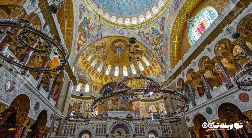  کلیسای جامع نیروی دریایی سنت نیکلاس شهر روسیه کشور سن پترزبورگ