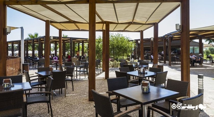 محوطه فضای باز رستوران هتل