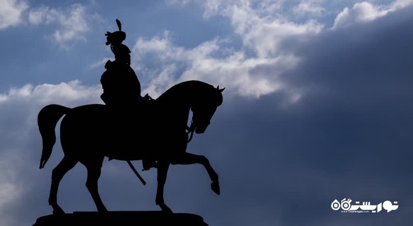  تندیس نیکولای اول شهر روسیه کشور سن پترزبورگ