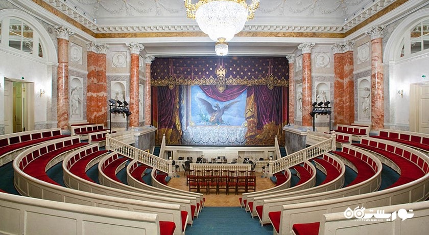  موزه دولتی ارمیتاژ یا هرمیتاژ شهر روسیه کشور سن پترزبورگ