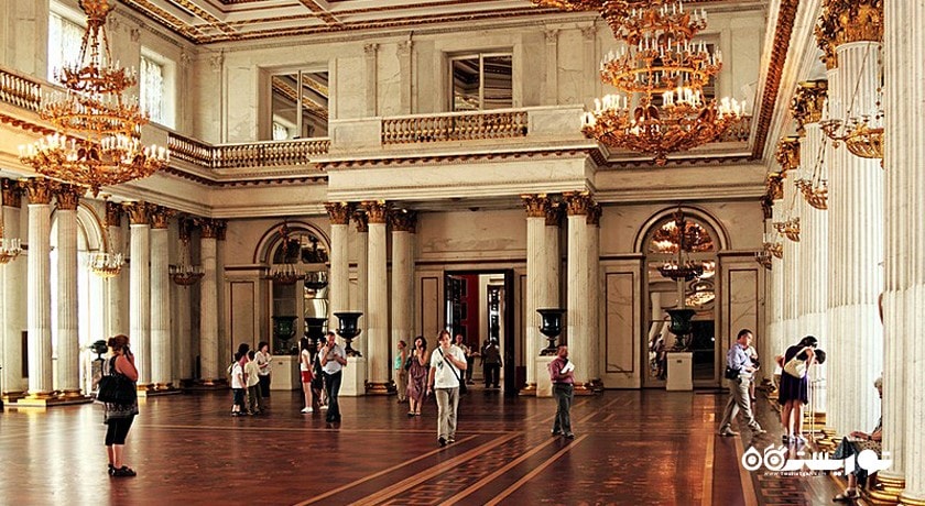  موزه دولتی ارمیتاژ یا هرمیتاژ شهر روسیه کشور سن پترزبورگ